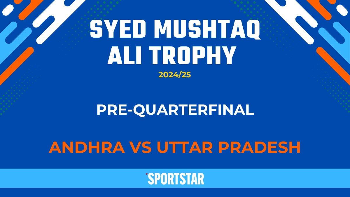 Syed Mushtaq Ali Trophy 2024 Live Updates: Uttar Pradesh takes on Andhra in second pre-quarterfinal